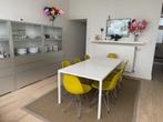 MDF ITALIA Tense + VITRA DSR + VITRA DSX, Huis en Inrichting, Tafels | Eettafels, Ophalen, 50 tot 100 cm, Zo goed als nieuw, Vijf personen of meer