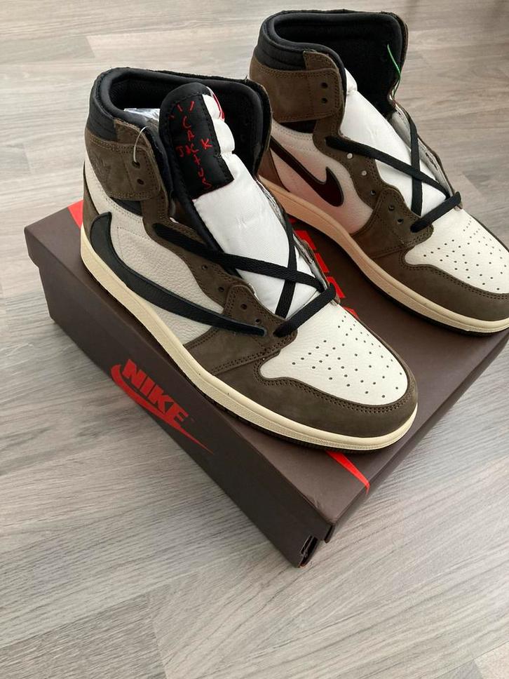 Nike Travis Scott Dark Mocha, Kleding | Heren, Schoenen, Zo goed als nieuw, Ophalen of Verzenden