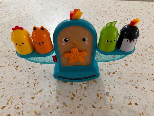 Fisher Price rammel en stapel balanceer vogeltje, Kinderen en Baby's, Speelgoed | Fisher-Price, Zo goed als nieuw, Ophalen