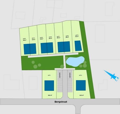 Grond te koop in Belsele, Immo, Gronden en Bouwgronden, 500 tot 1000 m²