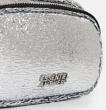zilver schoudertas Essentiel beschikbaar voor biedingen