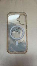 Coque iPhone 16 transparente avec motif de vague, Enlèvement ou Envoi, Utilisé