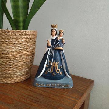 Standbeeld van Onze Lieve Vrouw van de Rozenkrans. Moha beschikbaar voor biedingen