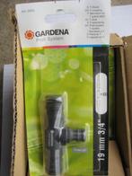 Gardena SB- Profi Systeem - T stuk type 2835 19mm/34 Nieuw., Nieuw, Tuinslangkoppeling, Ophalen of Verzenden