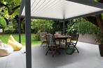 Altera lamellendak 4000 mm x 3979 mm x 2800 mm zwart/wit, Tuin en Terras, Overkappingen, Ophalen, Zo goed als nieuw, Overige typen