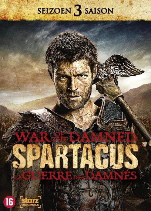 Spartacus - Seizoen 3 War Of The Damned Dvd 4disc Nieuw !, Cd's en Dvd's, Dvd's | Tv en Series, Nieuw in verpakking, Actie en Avontuur
