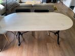 Table marbre, Maison & Meubles, Tables | Tables à manger, Ovale, 50 à 100 cm, Enlèvement, 150 à 200 cm