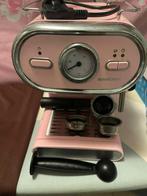 Roze espresso machine, Espresso apparaat, Gemalen koffie, Ophalen of Verzenden, Zo goed als nieuw