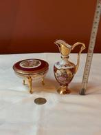 Frans Limoges porselein – miniatuur set – vitrinedecoratie, Antiquités & Art, Enlèvement ou Envoi