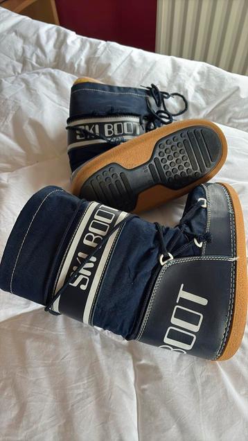 Ski boots maat 38 donkerblauw, Enlèvement, Ski