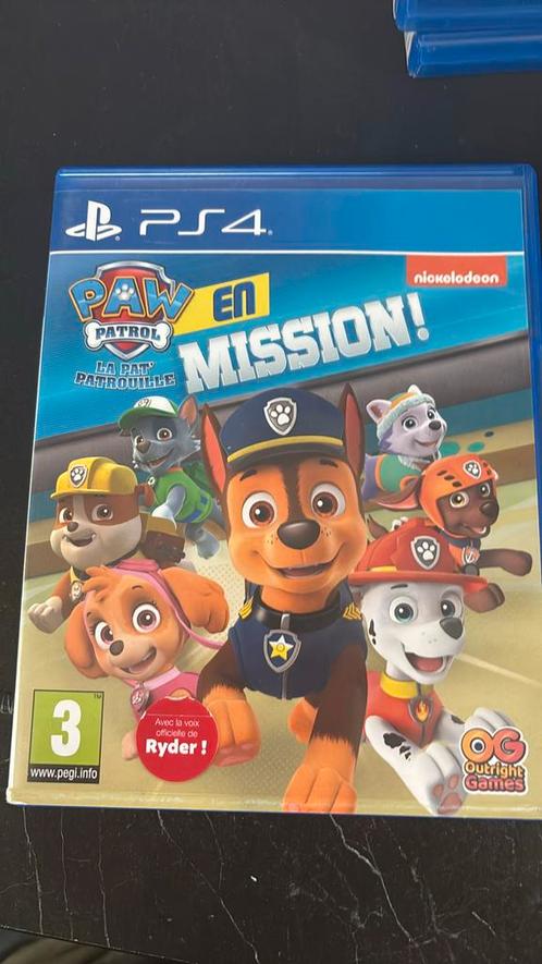PAW PATROL : EN MISSION, Games en Spelcomputers, Games | Sony PlayStation 4, Zo goed als nieuw, Avontuur en Actie, Vanaf 3 jaar