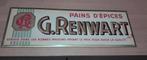 Pains d'Épices G. RENWART, Enlèvement, Comme neuf, Panneau publicitaire