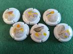 6 Champagne capsules ,thema vogels, Ophalen of Verzenden, Zo goed als nieuw
