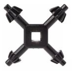 Boormachinesleutel 4-kops Boorkopsleutel 1/4" 3/8" 1/2" 5/8", Verzenden, Nieuw, Boormachine