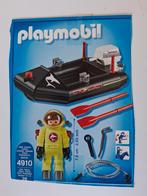 Playmobil 4910 boot met diepzeeduiker, Kinderen en Baby's, Speelgoed | Playmobil, Ophalen of Verzenden, Zo goed als nieuw, Complete set