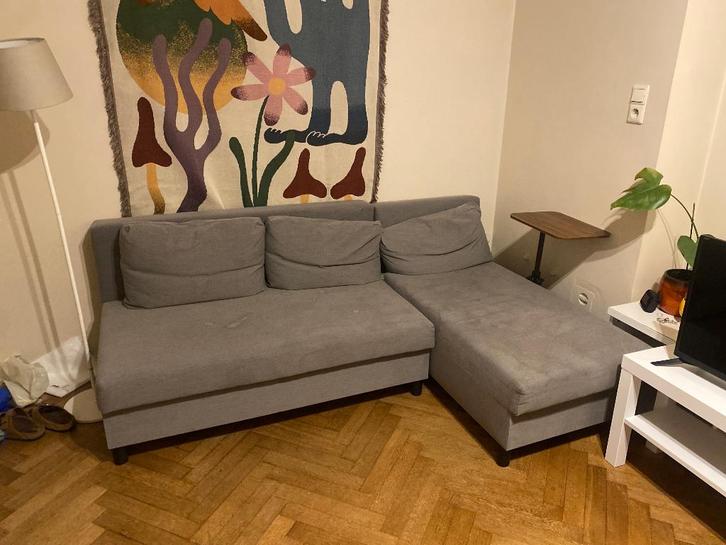 Canapé lit Ikea avec un rangement, Maison & Meubles, Canapés | Coins salons complets, Utilisé, Enlèvement