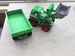 Traktor met aanhangwagen, Ophalen, Zo goed als nieuw