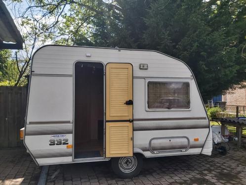 Mooie caravan Home Car, Belgische kwaliteit 650 kg,, Caravans en Kamperen, Caravans, Particulier, Koelkast, Ophalen