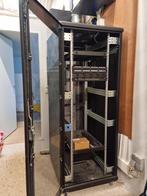 serverkast  47U patchkast met glazen deur, Ophalen, Gebruikt, Glas, Geperforeerd