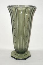 VAL ST. LAMBERT LUXVAL VAAS MACHIAVEL 8"/20 CM CA 1935, Ophalen of Verzenden