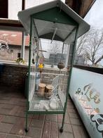 Vogelkooi met toebehoren, Dieren en Toebehoren, Ophalen of Verzenden, Zo goed als nieuw, Vogelkooi