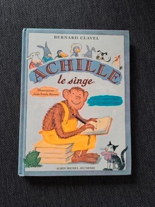 Livre jeunesse : Achille le singe, Boeken, Kinderboeken | Jeugd | onder 10 jaar, Zo goed als nieuw, Fictie algemeen, Ophalen of Verzenden
