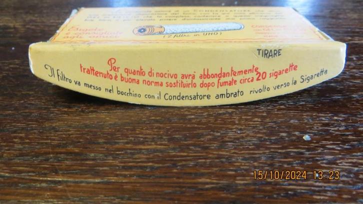 TIBAM duo  sigaret filters in originele verpakking, Verzamelen, Merken en Reclamevoorwerpen, Zo goed als nieuw, Gebruiksvoorwerp