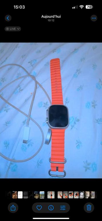 Apple Watch Ultra2 (GPS + mobiel) 49 mm beschikbaar voor biedingen