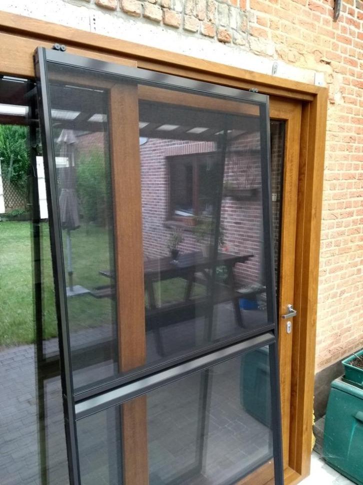 Schuifvliegendeur van professionele kwaliteit nieuw, Doe-het-zelf en Bouw, Deuren en Vliegenramen, Nieuw, Hordeur, 215 cm of meer