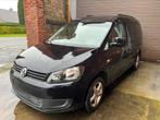 VW CADDY 1.6TDI DUBBELE CABINE/BIJKEUKEN/5-ZITTERS/AIRCO, Auto's, Voorwielaandrijving, Stof, 1250 kg, Zwart