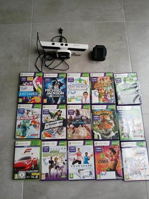 CC Kinect + 15 games, Games en Spelcomputers, Games | Xbox 360, Gebruikt, Ophalen of Verzenden
