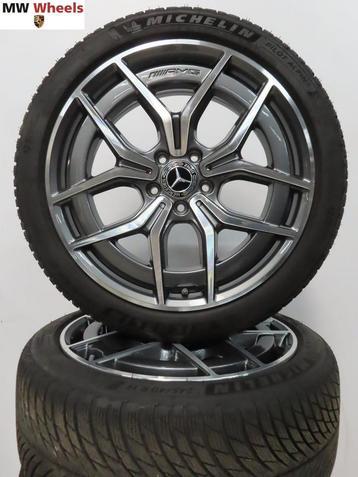 Originele Mercedes AMG 19 inch velgen E W213 met winterbande beschikbaar voor biedingen