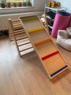 Klimrek + 2 in 1 glijbaan en klimladder, Enlèvement, Comme neuf