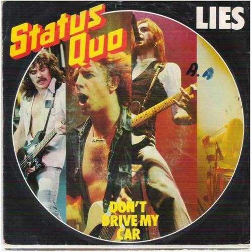 STATUS QUO: "Lies", CD & DVD, Vinyles Singles, Comme neuf, Single, Rock et Metal, 7 pouces, Enlèvement