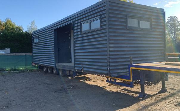 Containerunit met sanitair en kleedkamer, Doe-het-zelf en Bouw, Containers, Ophalen