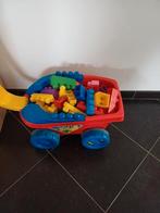 Blokkenkar mega Blocks, Kinderen en Baby's, Ophalen, Gebruikt