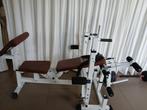 fitnesstoestel + gewichten, Sport en Fitness, Ophalen