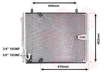 Condensor  590x465x39 MM schakel BMW 5 / 7 serie E34 E32 645 beschikbaar voor biedingen