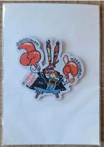 SpongeBob: kledingpatch meneer Krabs, Ophalen of Verzenden, Nieuw, Overige typen