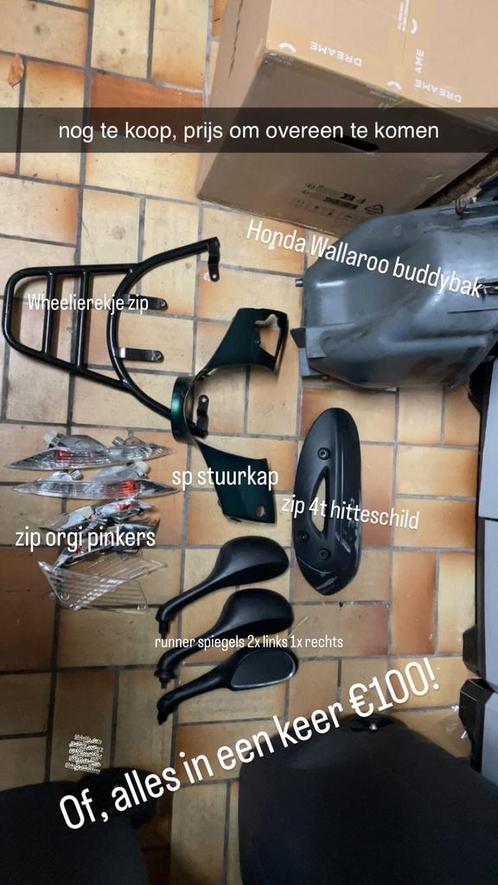 Onderdelen Zip, Runner, Wallaroo,…, Fietsen en Brommers, Brommeronderdelen | Scooters, Nieuw, Overige merken, Overige typen, Ophalen of Verzenden