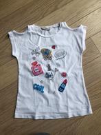 Witte t shirt Mayoral, Fille, Chemise ou À manches longues, Utilisé, Envoi