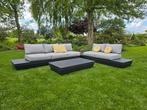 Loungeset Gescova, Tuin en Terras, Tuinsets en Loungesets, Ophalen, 5 zitplaatsen, Bank, Aluminium