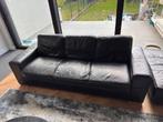 Sofa 3p + 2p leren banken  🔥GRATIS 🔥, Ophalen, Gebruikt, Driepersoons, 200 tot 250 cm