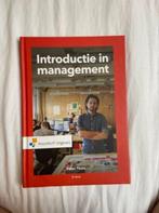 Introductie in management, Boeken, Schoolboeken, Economie, Zo goed als nieuw, Noordhoff uitgevers, Ophalen