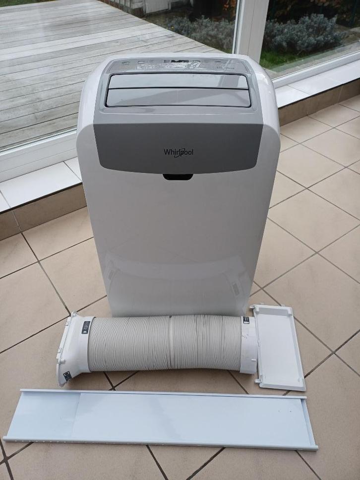 Whirlpool PACW29COL mobiele airco, Elektronische apparatuur, Airco's, Zo goed als nieuw, Mobiele airco, Minder dan 60 m³, Koelen en Ontvochtigen