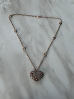 Zilveren rose ketting 925, Ophalen of Verzenden, Zo goed als nieuw