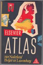 Elsevier Atlas van Nederland, Belgïe en Luxemburg (1960), Boeken, Reisgidsen, Overige merken, Gelezen, Ophalen of Verzenden, Benelux