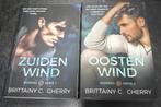 2 boeken Brittainy C. cherry Zuidenwind & Oostenwind, Ophalen of Verzenden, Gelezen