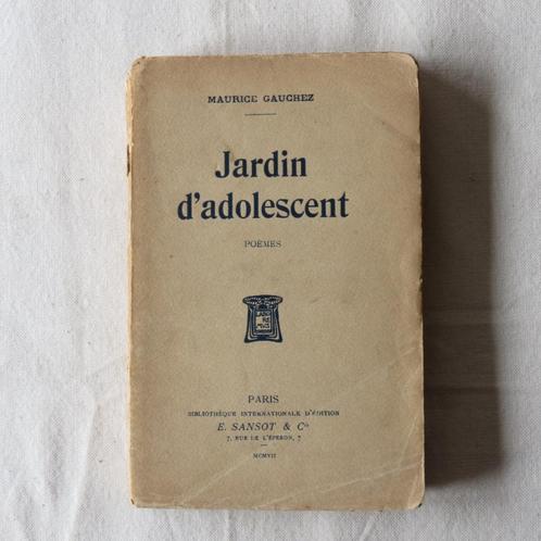 Belgische literatuur Maurice Gauchez, Antiek en Kunst, Antiek | Boeken en Manuscripten, Ophalen of Verzenden