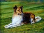 Schilderij 'Lassie', gesigneerd, Antiek en Kunst, Ophalen of Verzenden